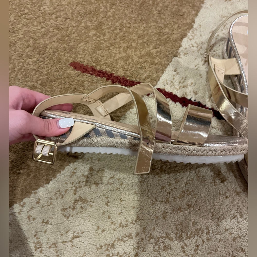 SPROX GOLD SANDALS - Picture 2 of 3